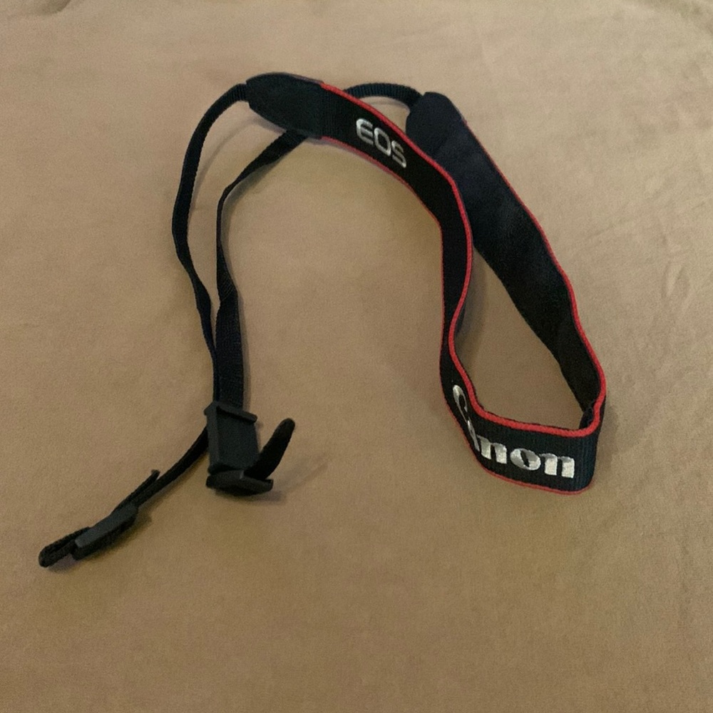COPY - Canon Genuine Original OEM Red Neck Strap for Canon camera’s